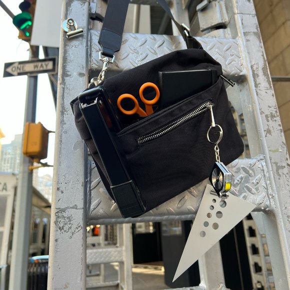 Nylon Convertible Handbag - Picture 6 of 6